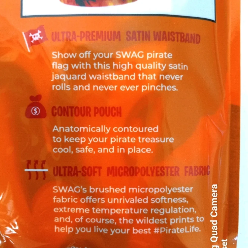 Mens SWAG Boxer Brief XXTRA Flamin Hot Cheetos Crunchy Size Medium